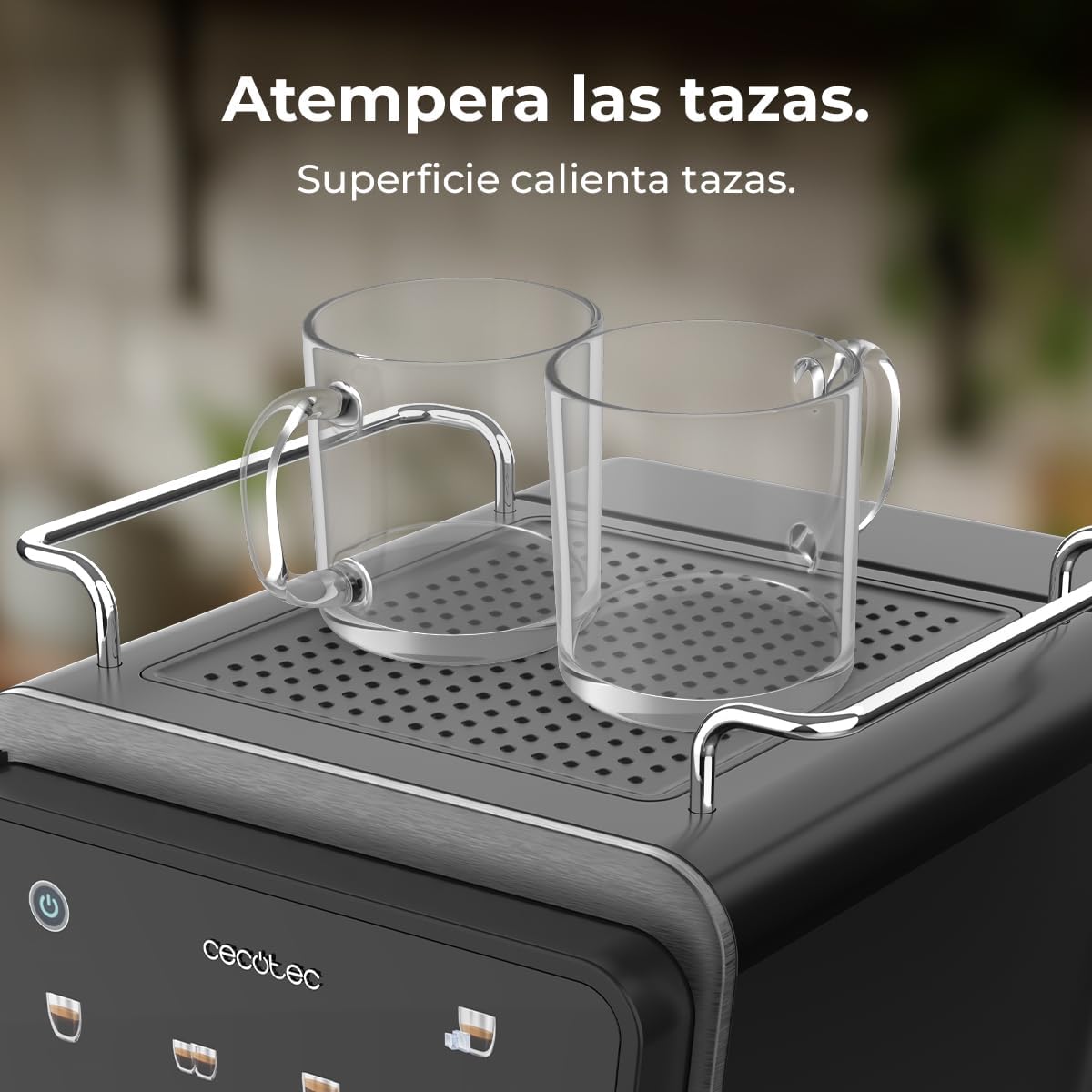 Cecotec Power Espresso Touch ColdBrew Latte | 1350W | 20 Bar Espresso Machine