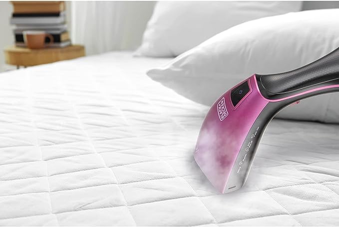 Black + Decker Portable Digital Handheld 1600W Garment Steamer