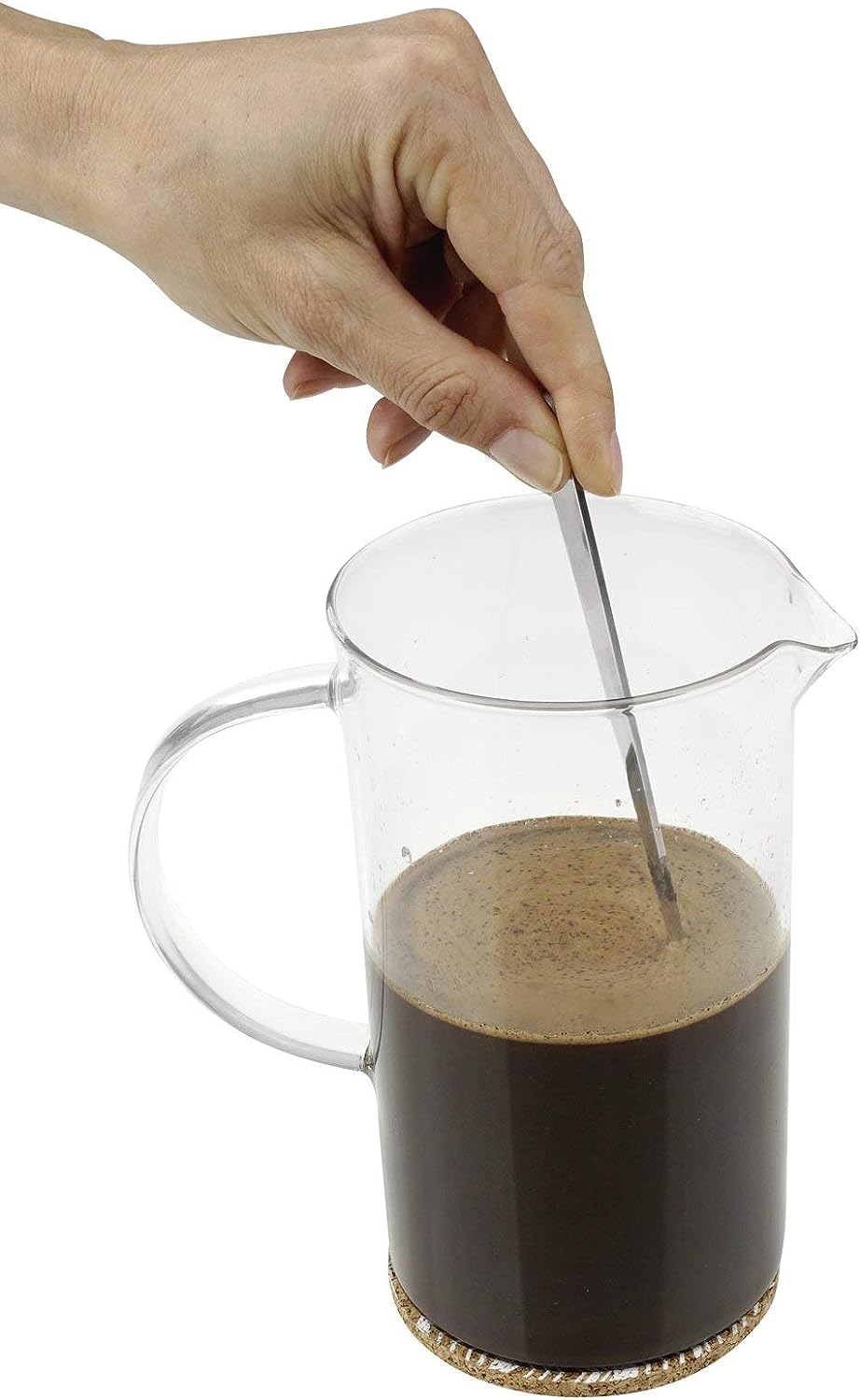 Fackelmann French Press, S.S & Glass, 100X180 mm, 1L