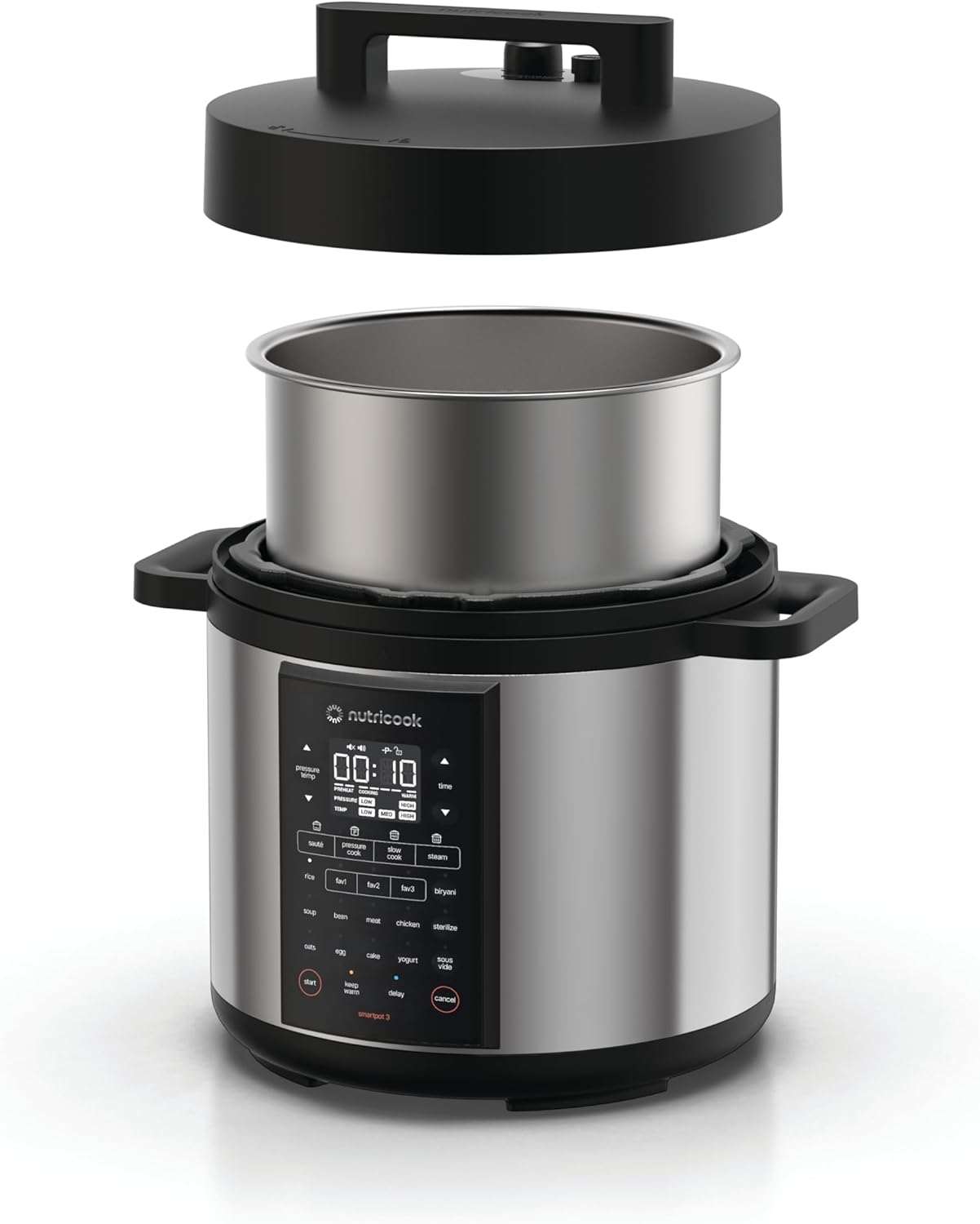 Nutricook Smart Pot 3 Pressure Cooker, 6L, 1200W