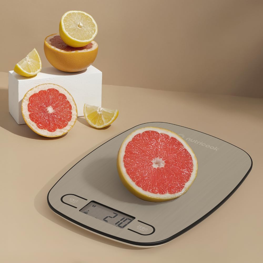 Nuticook Kitchen Scale 2 Stainless Steel