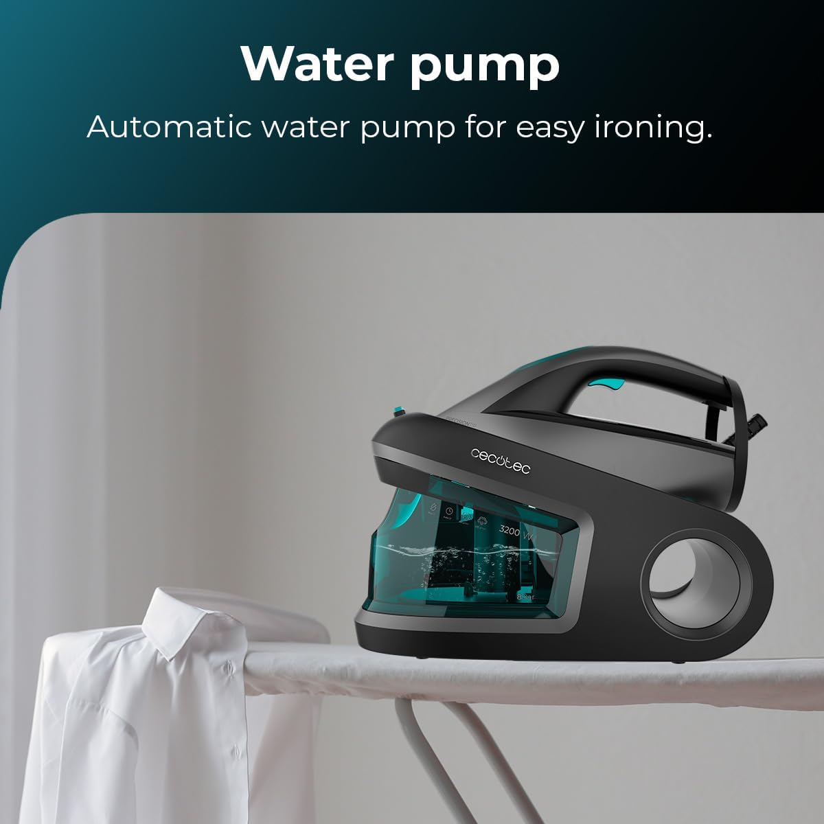 Cecotec Steam Iron Station 3200W High Pressure Power Steam