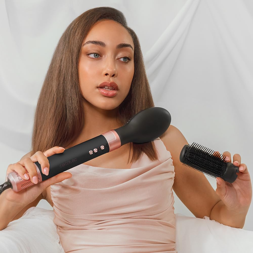 Cecotec Ceramic Care 14in1 Air Glisse Black Hair Styler 1400W