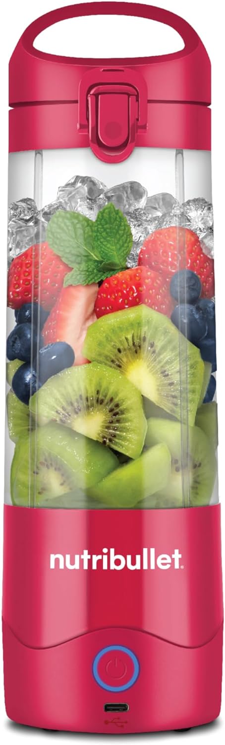 Nutribullet Portable Cordless Blender - Magenta 475ml
