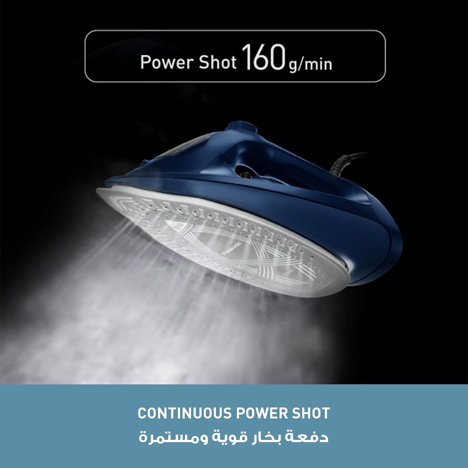 Panasonic Optimal Care Steam Iron 2600W, Ceramic