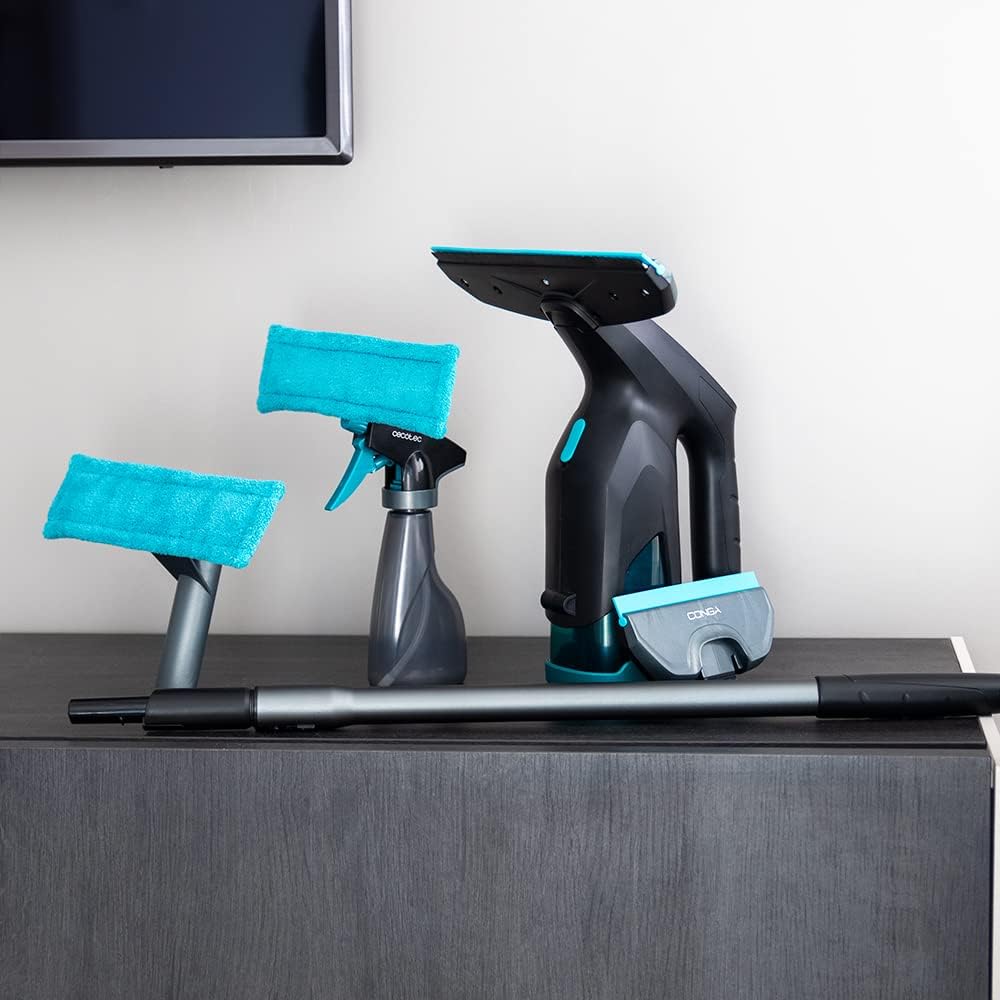 Cecotec Conga PopStar Glass Window Cleaner Black