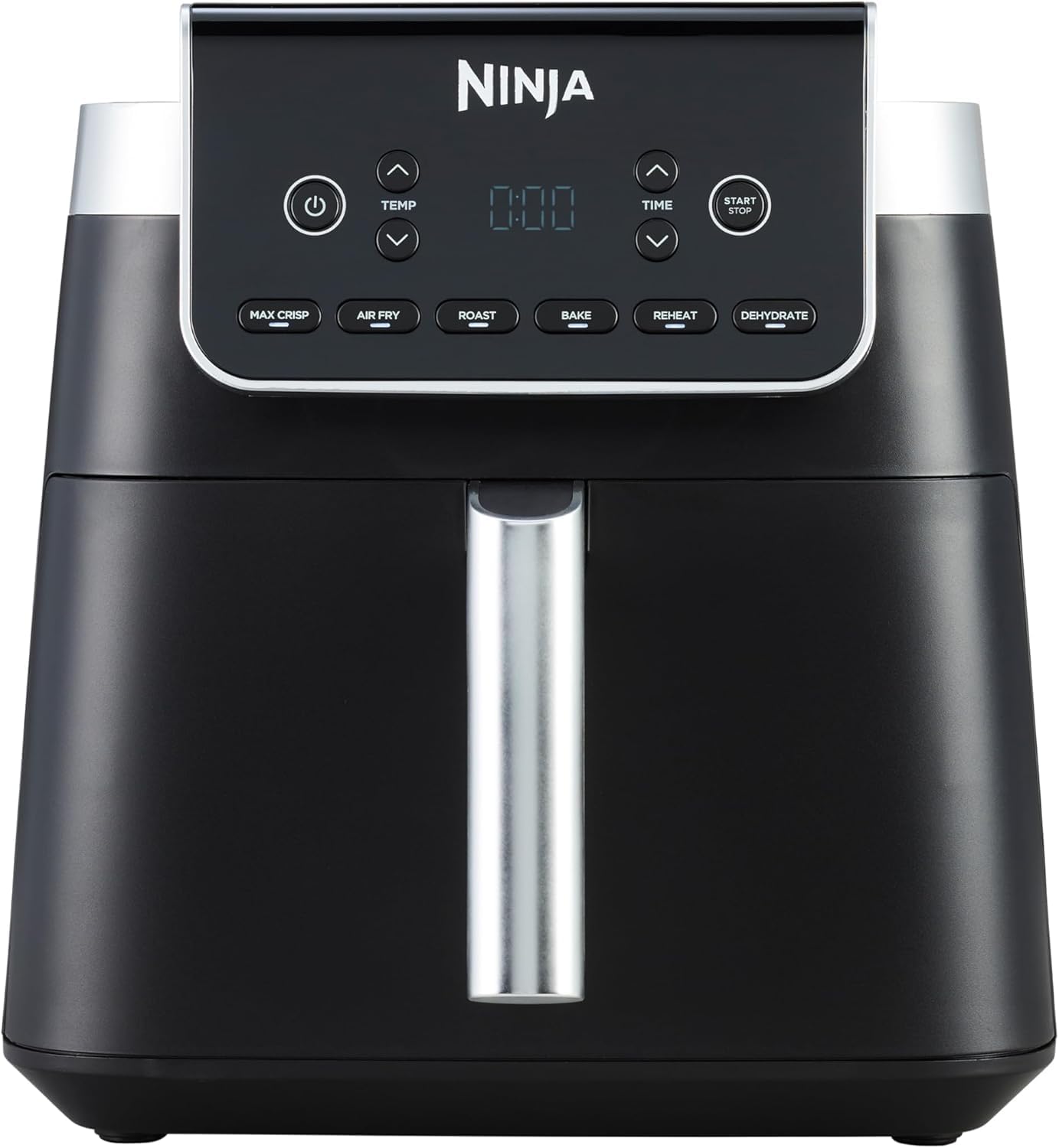Ninja Air Fryer Max Pro, 6.2l Uses No Oil Large Square Single Drawer