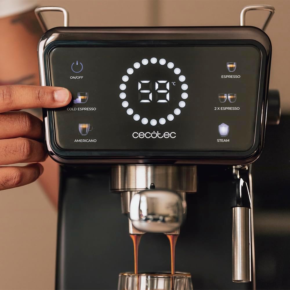Cecotec Express Power Espresso Touch Coldbrew Coffee Machine 1.5L