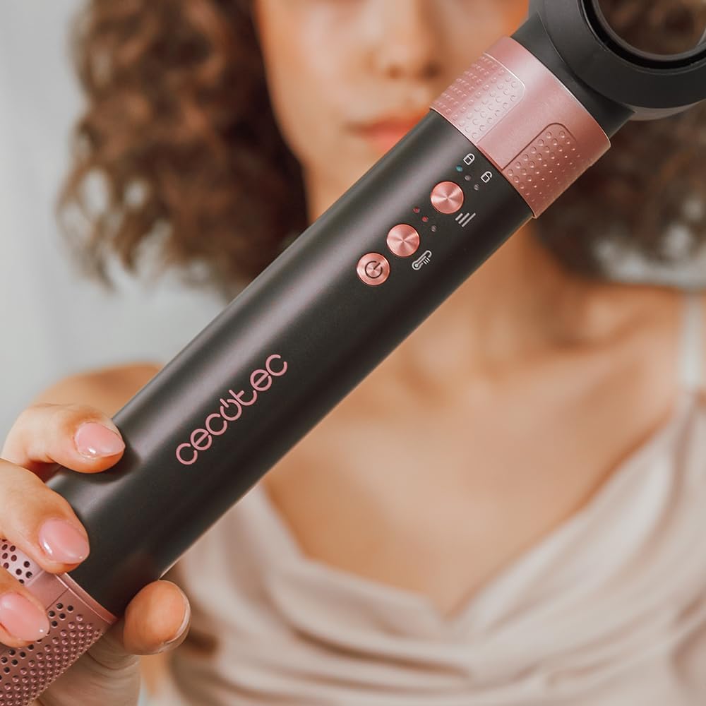 Cecotec Ceramic Care 14in1 Air Glisse Black Hair Styler 1400W