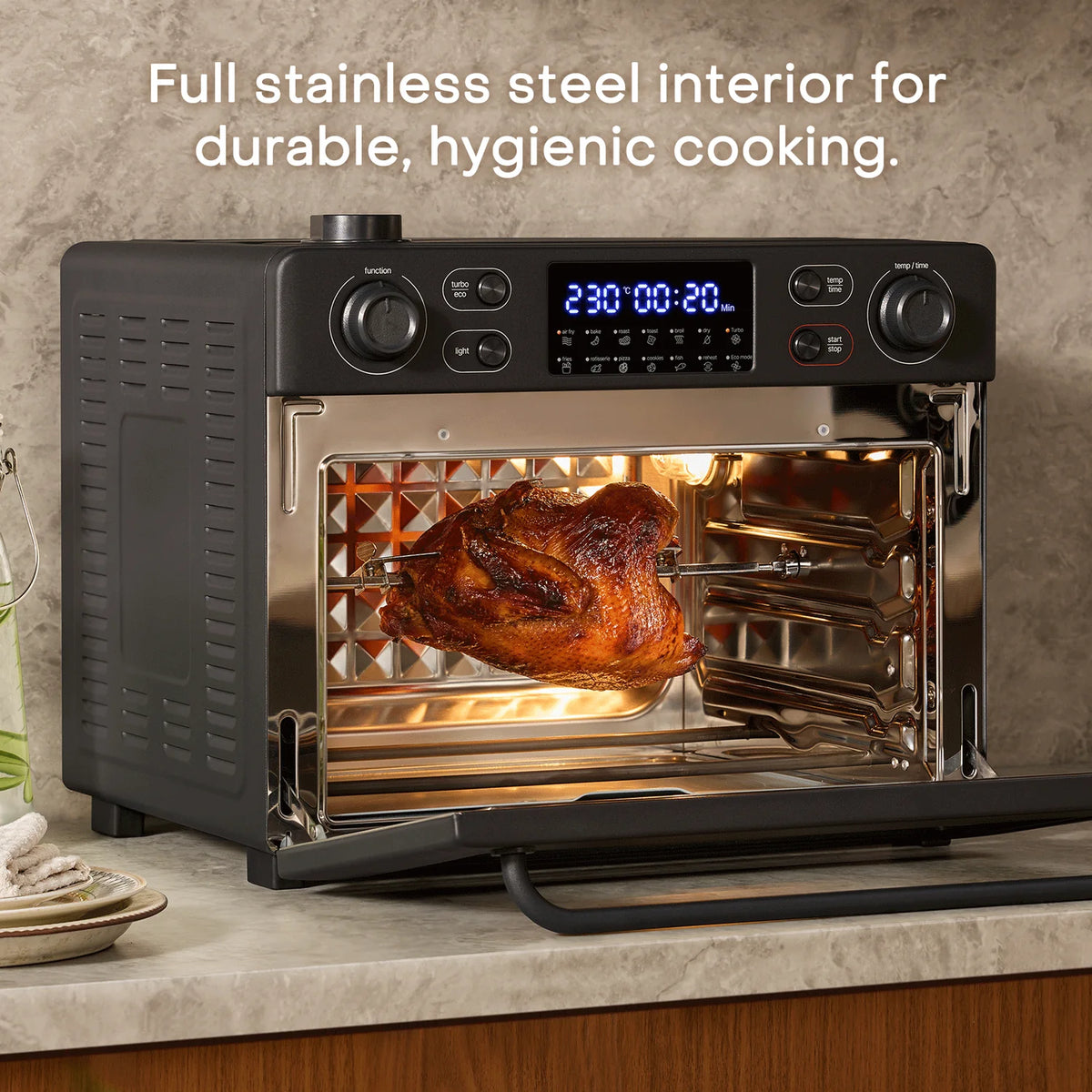 Nutricook Baker'S Oven- 30L Air Fryer + Toaster Oven Nc-Afto330k