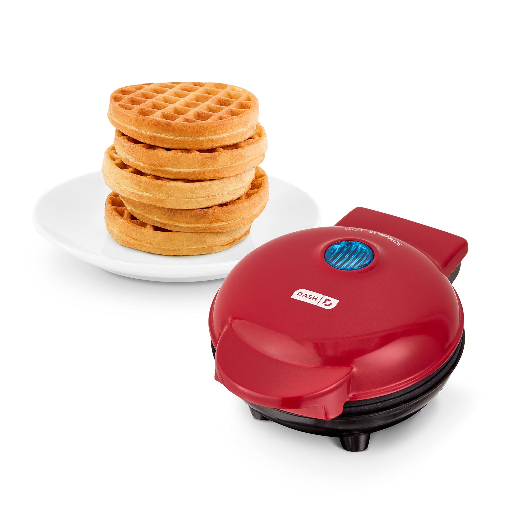 Dash 4 In. Red Mini Waffle Maker - Alamo Lumber