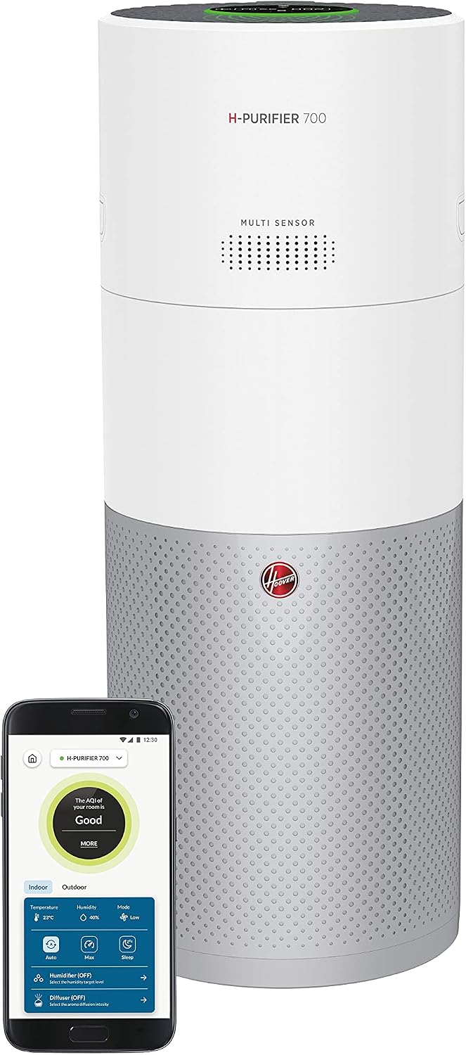 Hoover Air Purifier- Ivory/Silver 700 Humidifier