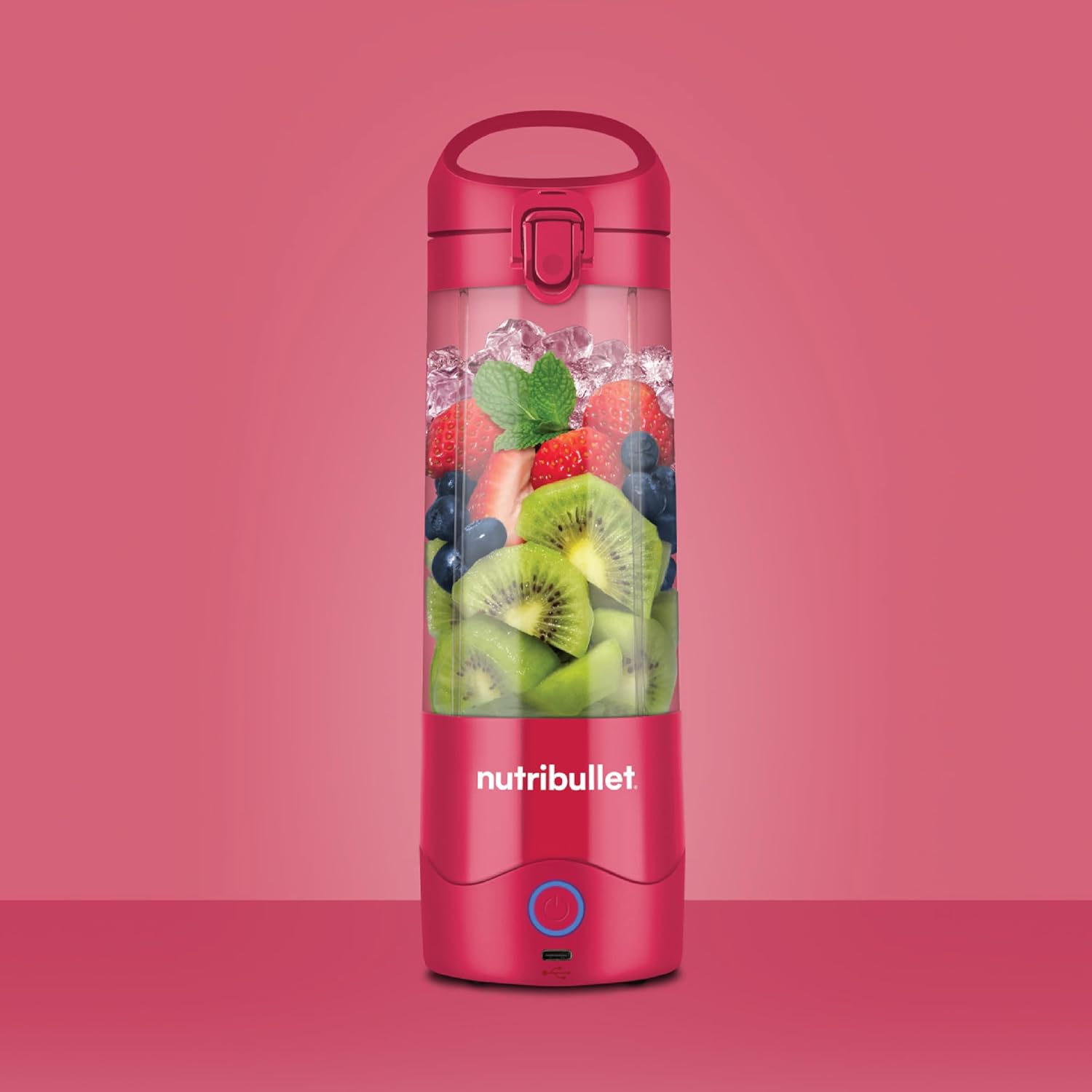 Nutribullet Portable Cordless Blender - Magenta 475ml