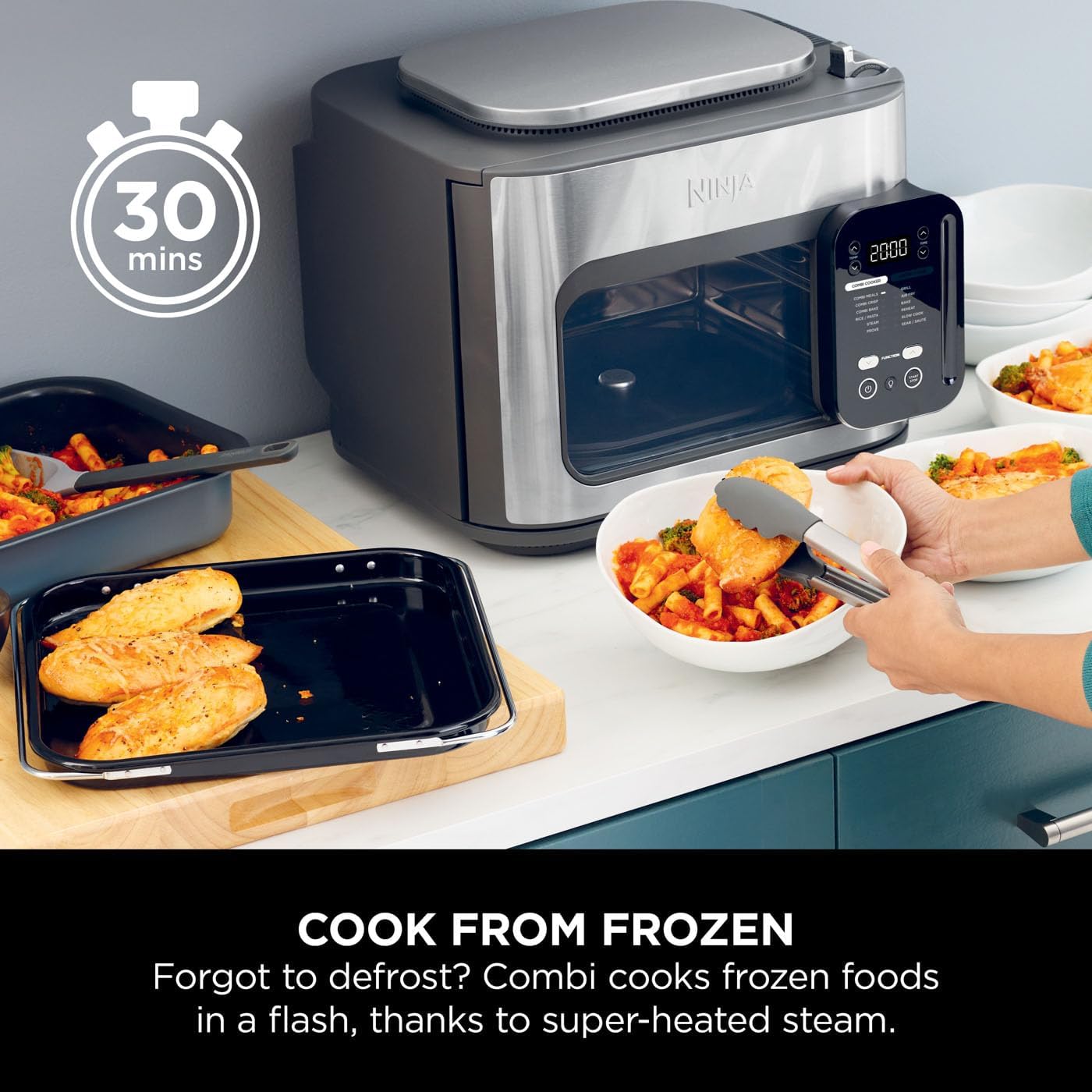Ninja Combi 12-In-1 Sfp700uk Multi-Cooker & Oven Grey