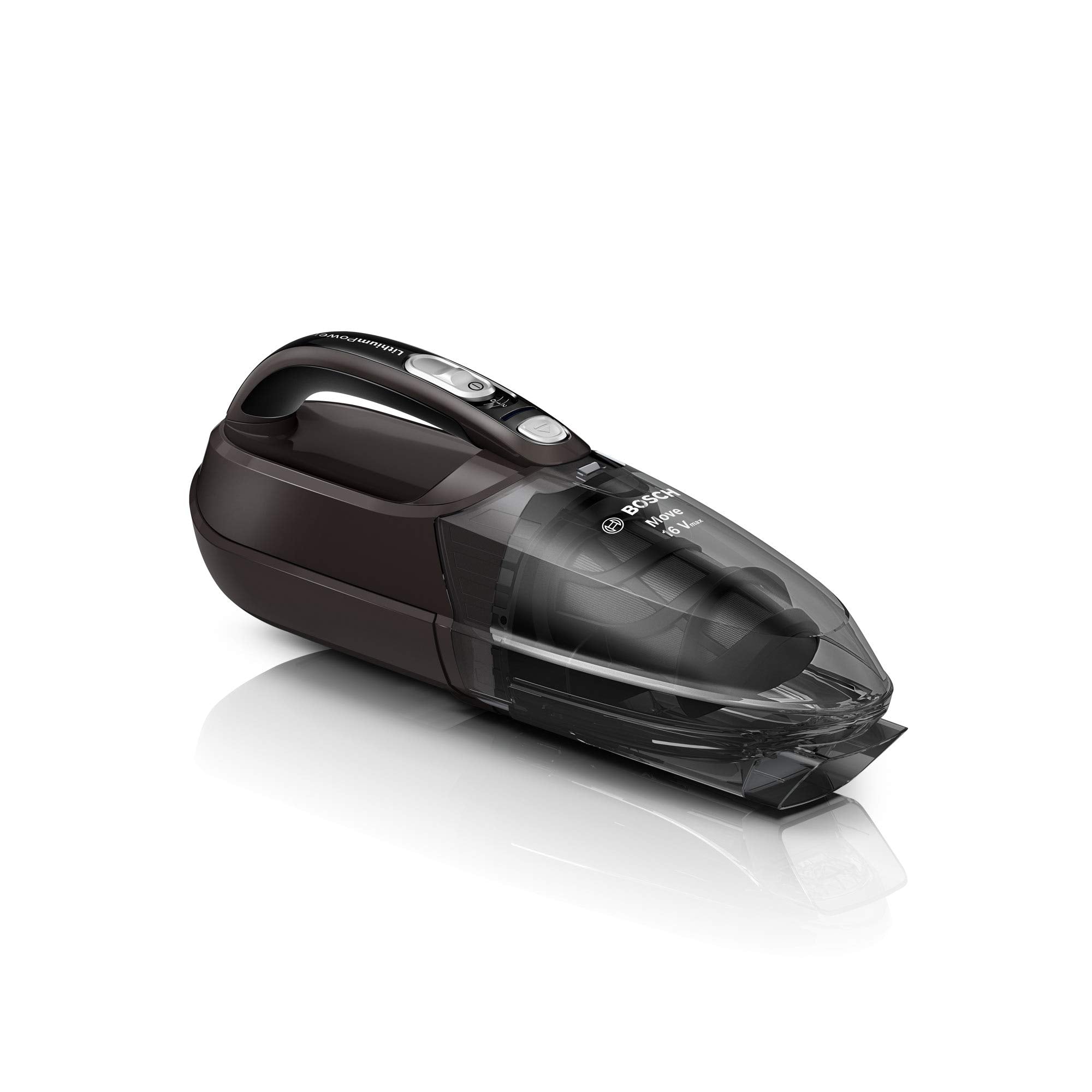 Bosch Electromenager BHN16L Rechargeable Hand Vacuum Cleaner, Move Lithium 16Vmax, Grey