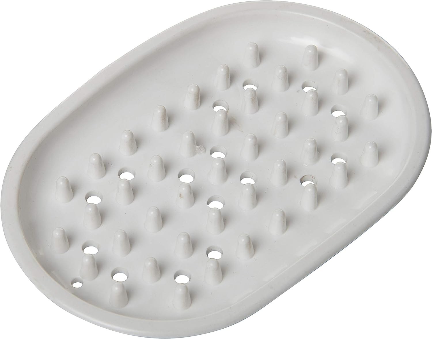 Fackelmann Soap Holder, Pvc, 130X90 mm, Transparent/White