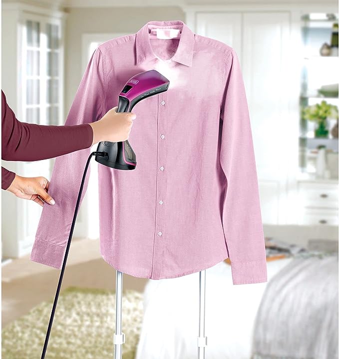 Black + Decker Portable Digital Handheld 1600W Garment Steamer
