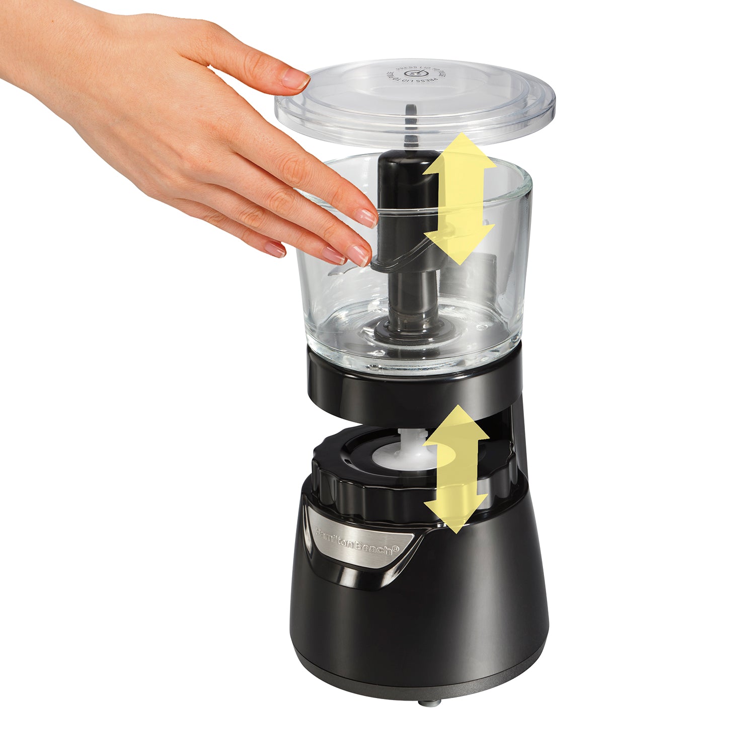 Hamilton Beach Stack & Press Food Chopper