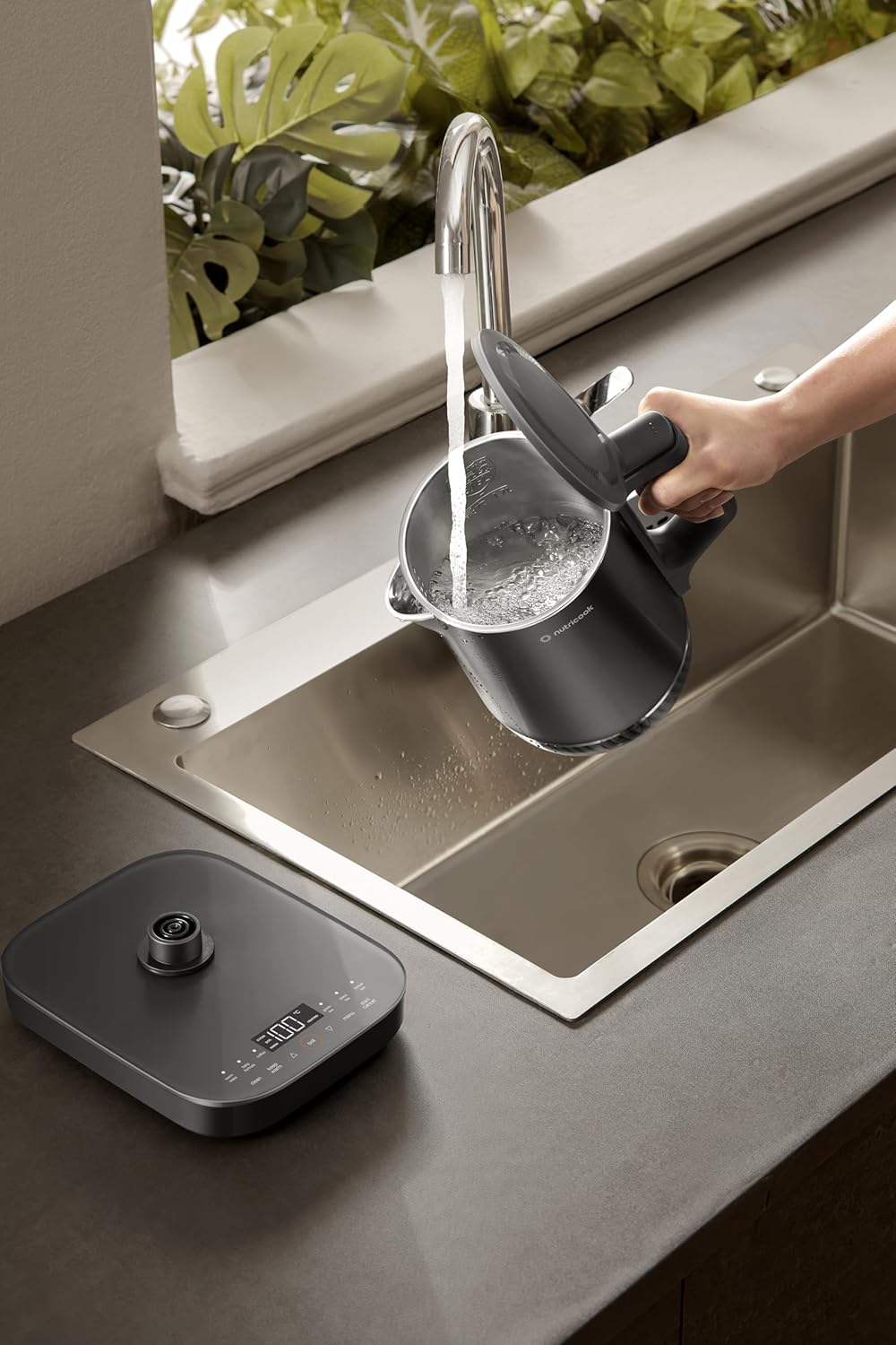 Nutricook Everything Kettle NC-USK600 | 1.7L Digital Display | 1800W