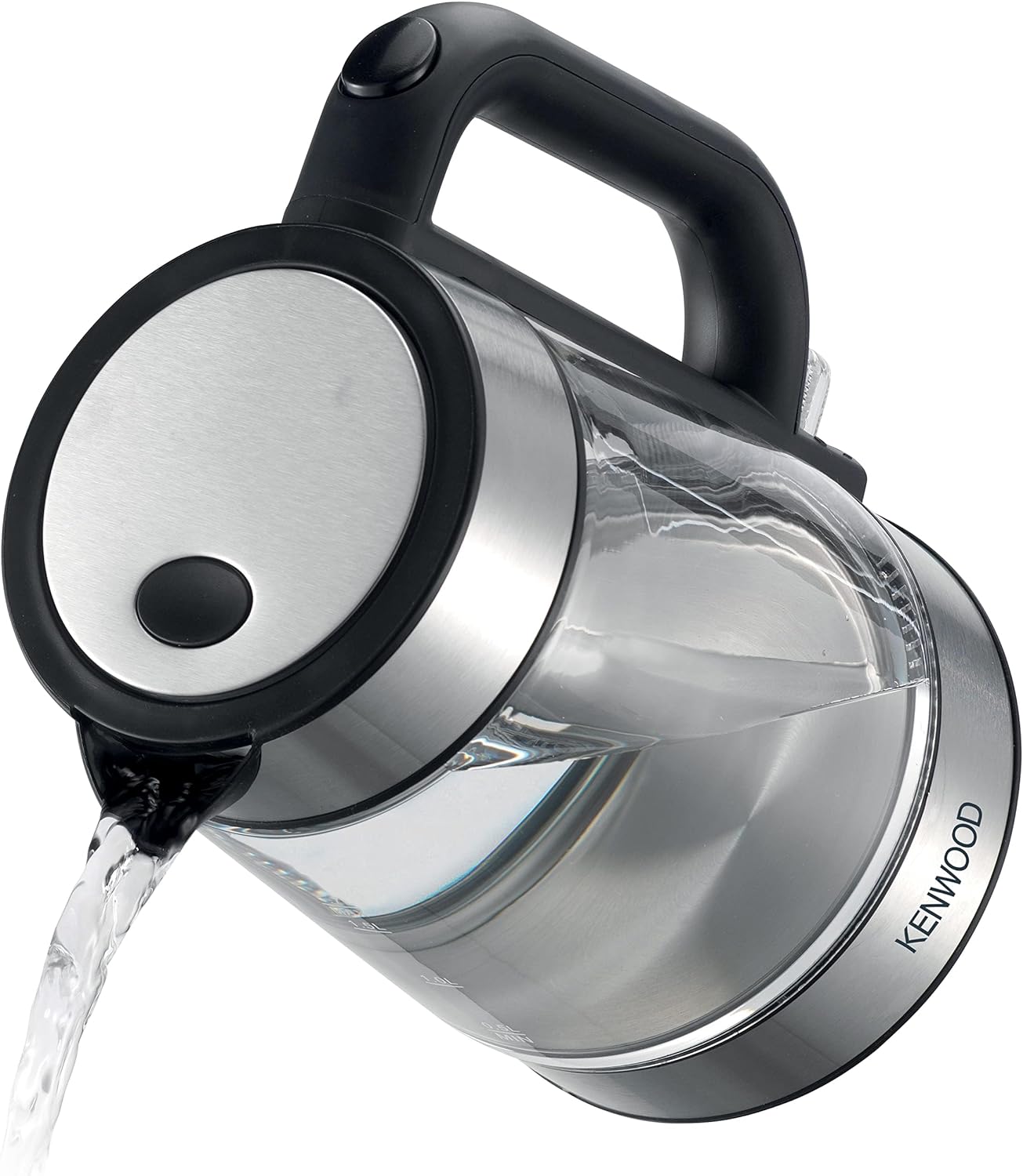 Kenwood Glass Kettle 1.7L Cordless Electric Kettle 2200W
