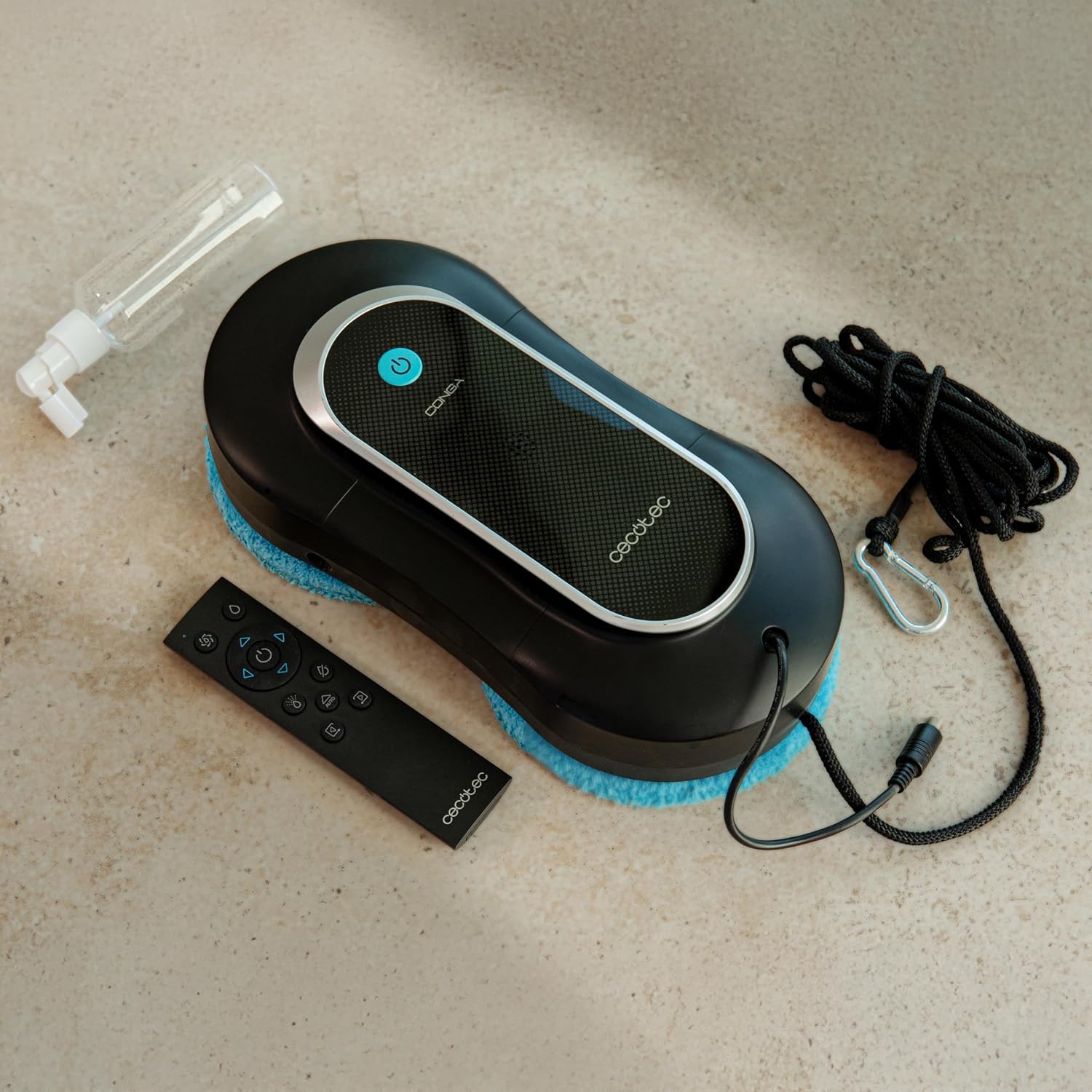 Cecotec Conga Windroid W10 | Window Cleaning Robot | DoubleSpray 3-in-1