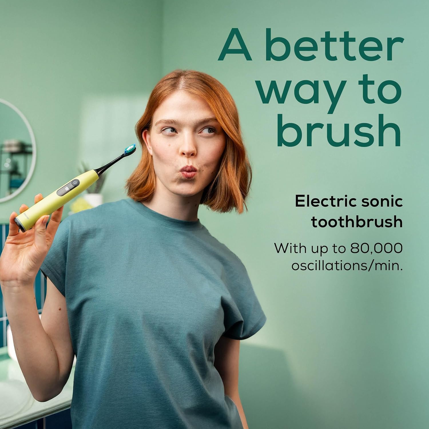 Beurer Electronic Sonic Toothbrush Splashy Lemon
