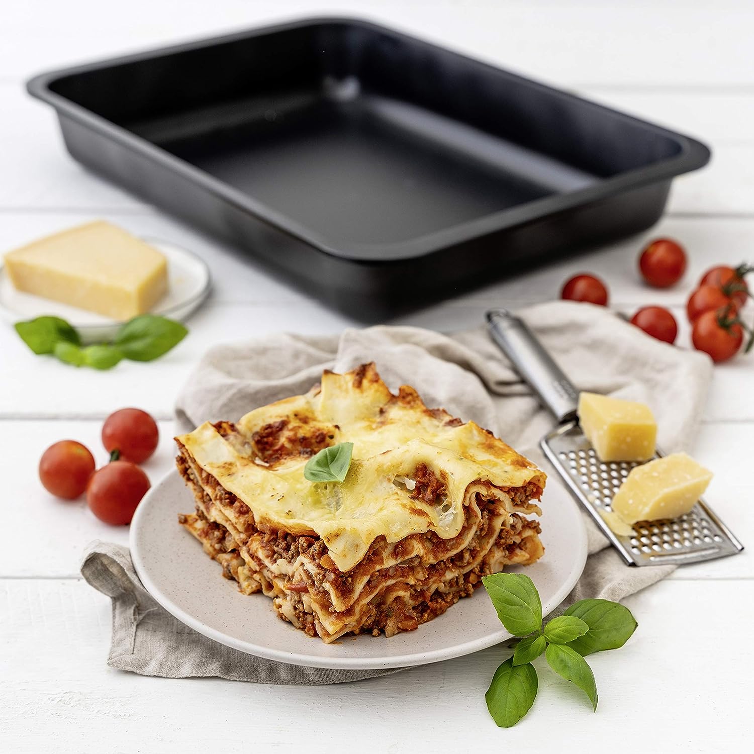Zenker "Special Countries" Lasagne Tin And Roasting Pan, Black