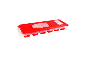 Ucsan Elegant Ice Cube Tray With Top Lid, 26.5x9x3.5 cm