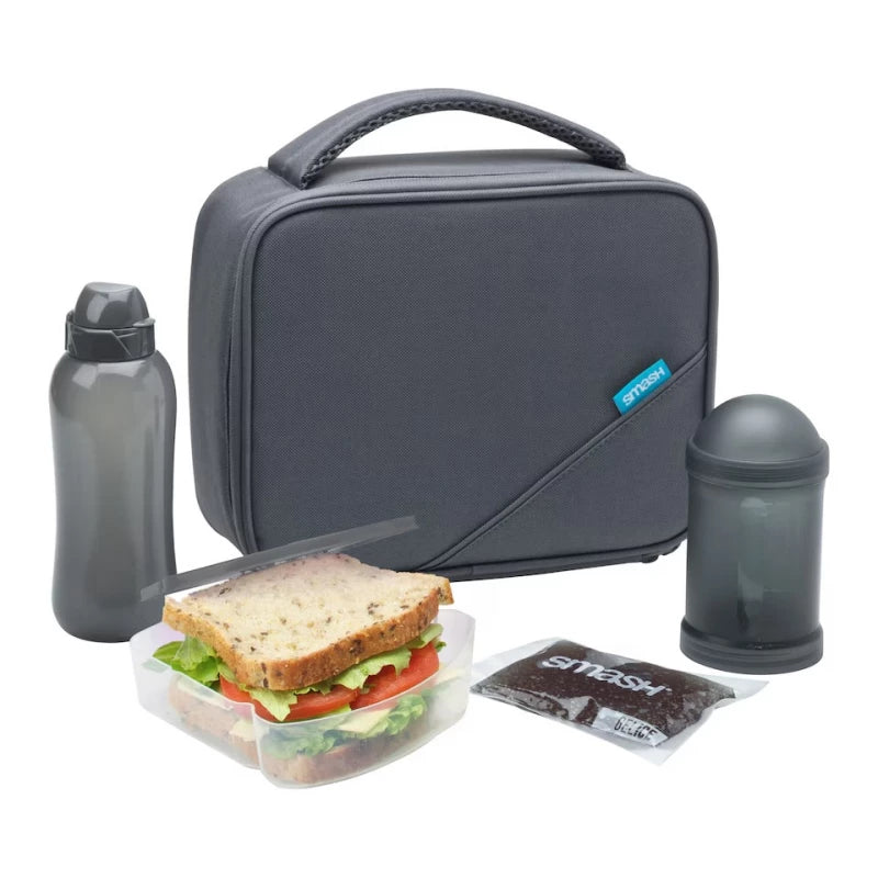 Smash, 5 Pieces Lunch Pack, Gray