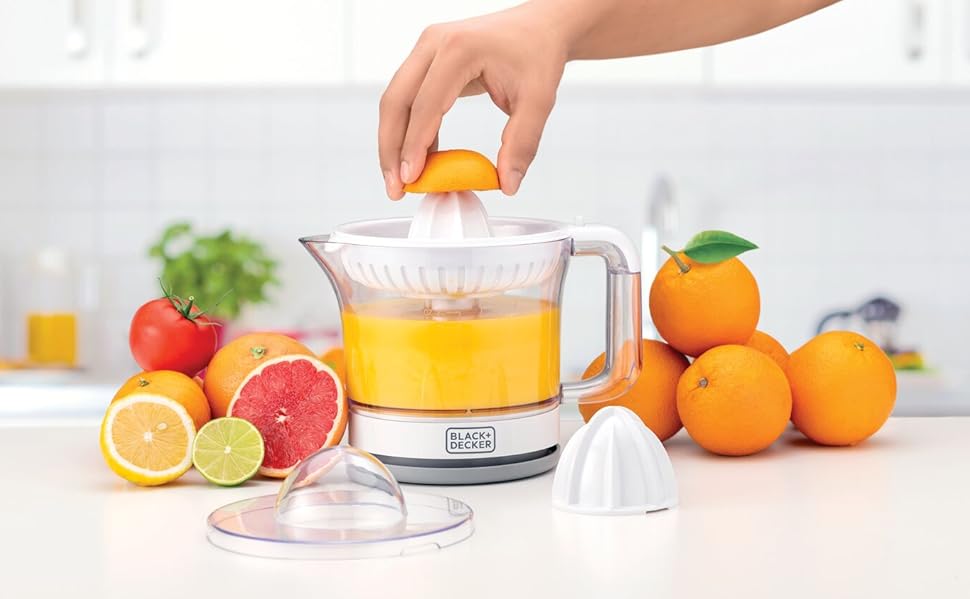 Black+Decker Citrus Juicer 600 Ml