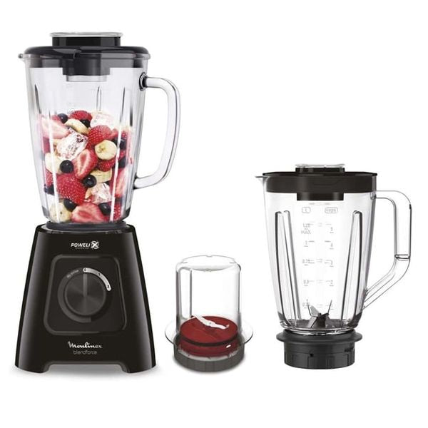 Moulinex LM42R827 Blendforce Mixer Grinder With Jug And Blade 600W Black