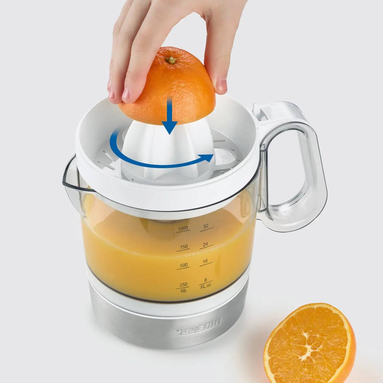 Severin Lemon squeezer 1.0L, White