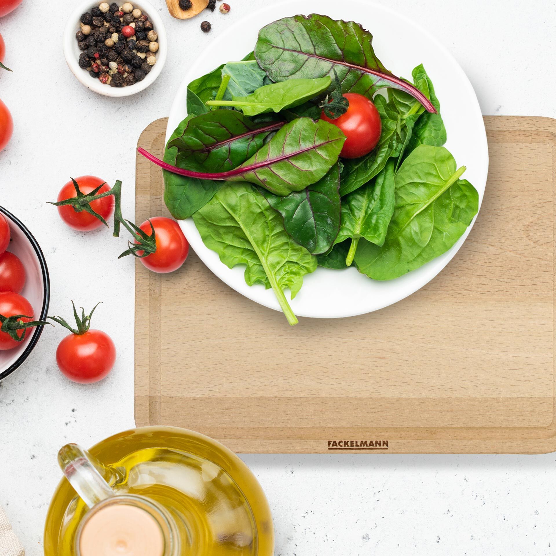 Fackelmann Cutting Board, Beech, 230X300 mm
