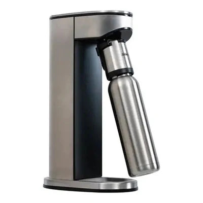 Drink Mate Lux Sparkling Water & Soda Machine, 0.7Lit, Stainless Steel