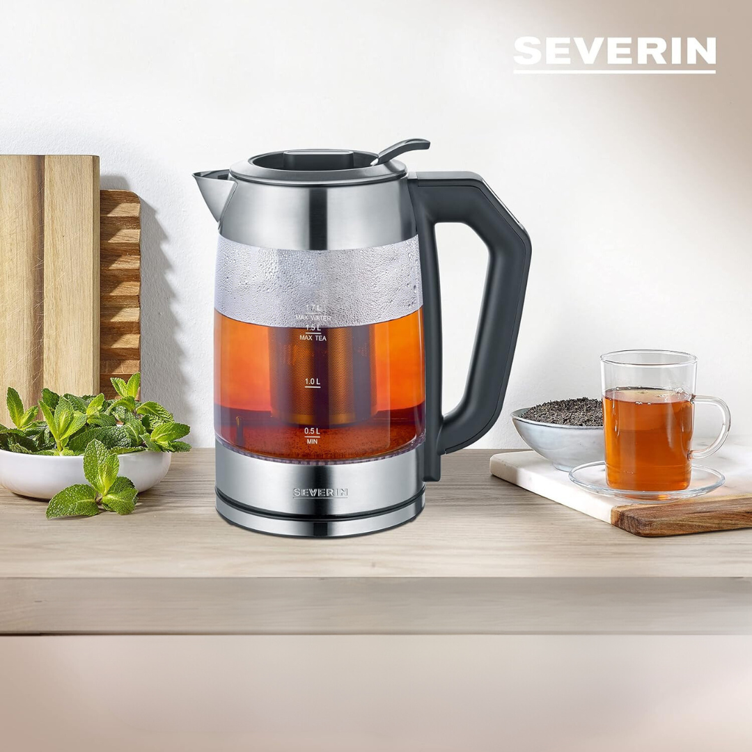 Severin Glass Tea-Jug Kettle 1,7 L,2200 W