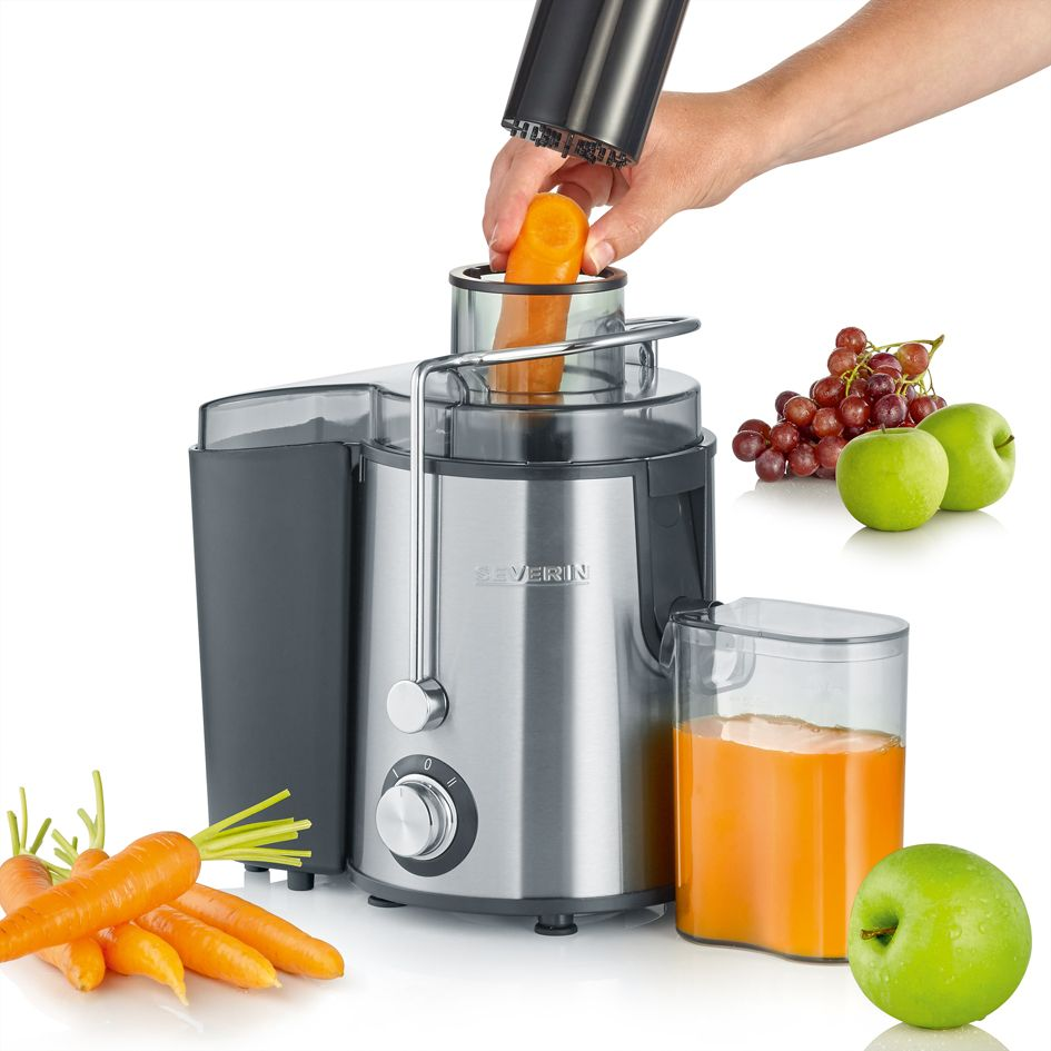 Severin Juicer 400 W Stainless steel, Black