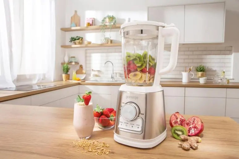 Gorenje Food Blender 1400 Watt White Stainless Steel