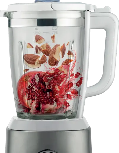 Gorenje Food Blender 1400 Watt White Stainless Steel