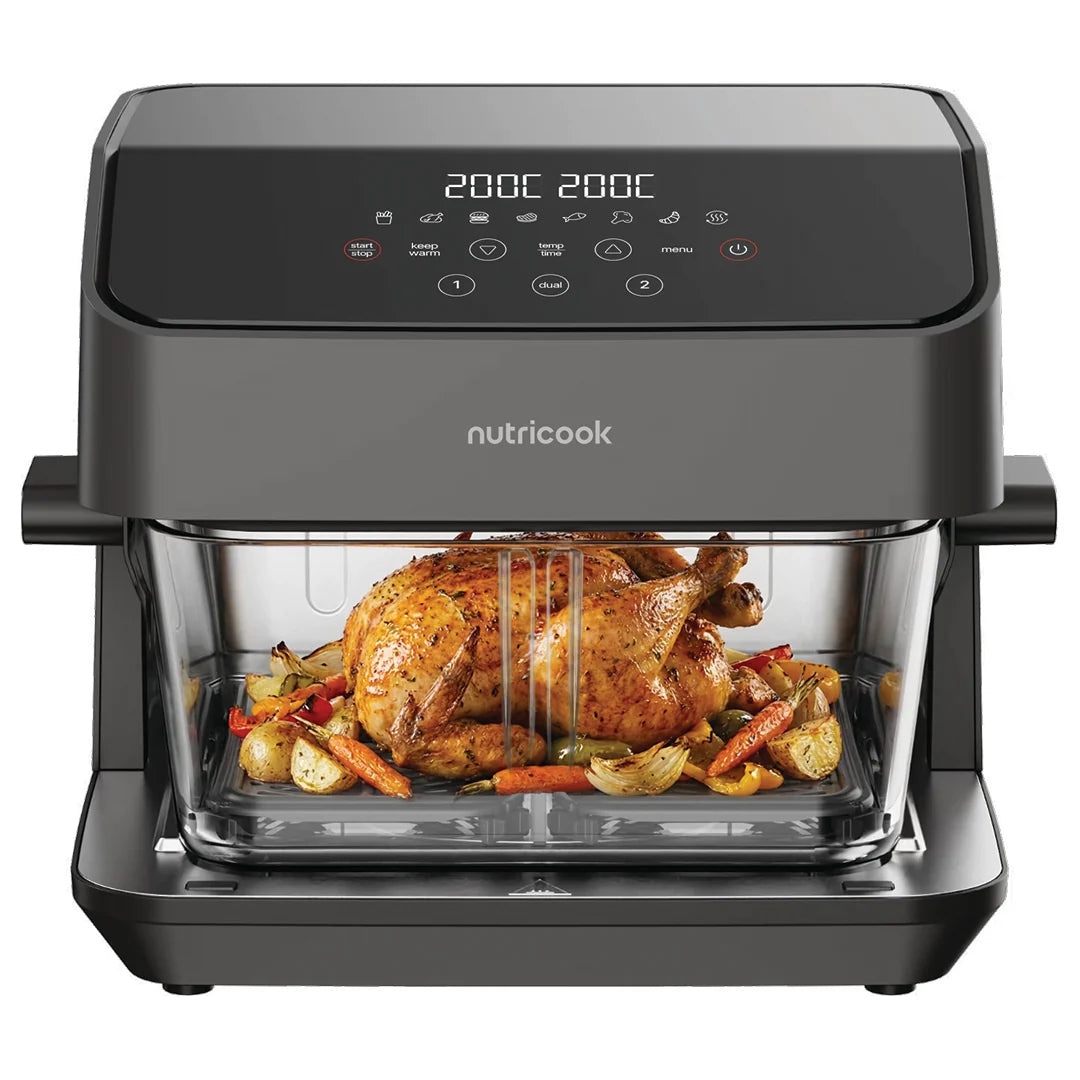 Nutricook Nc-Afh510 Healthi Flex Glass Air Fryer 7.6l