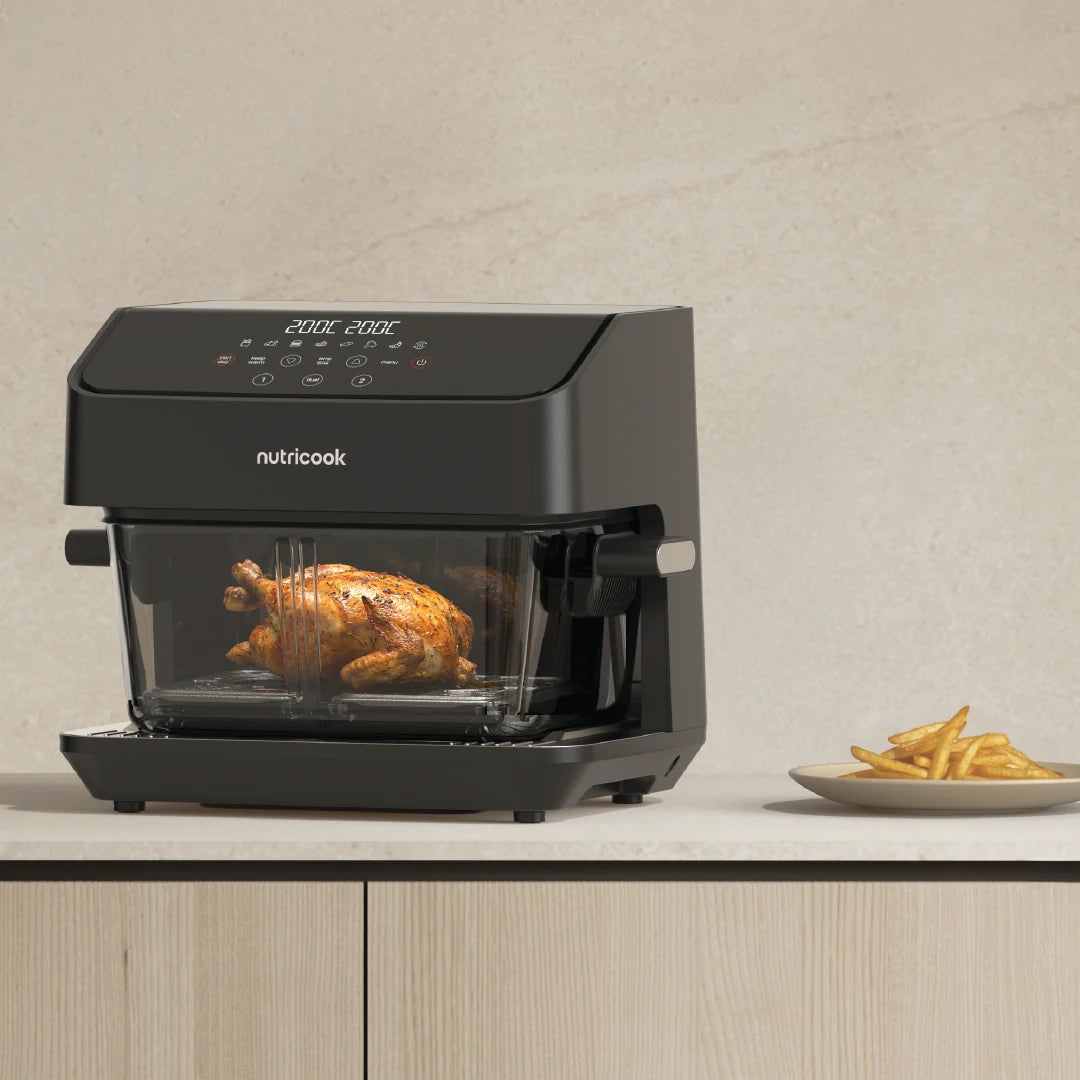 Nutricook Nc-Afh510 Healthi Flex Glass Air Fryer 7.6l