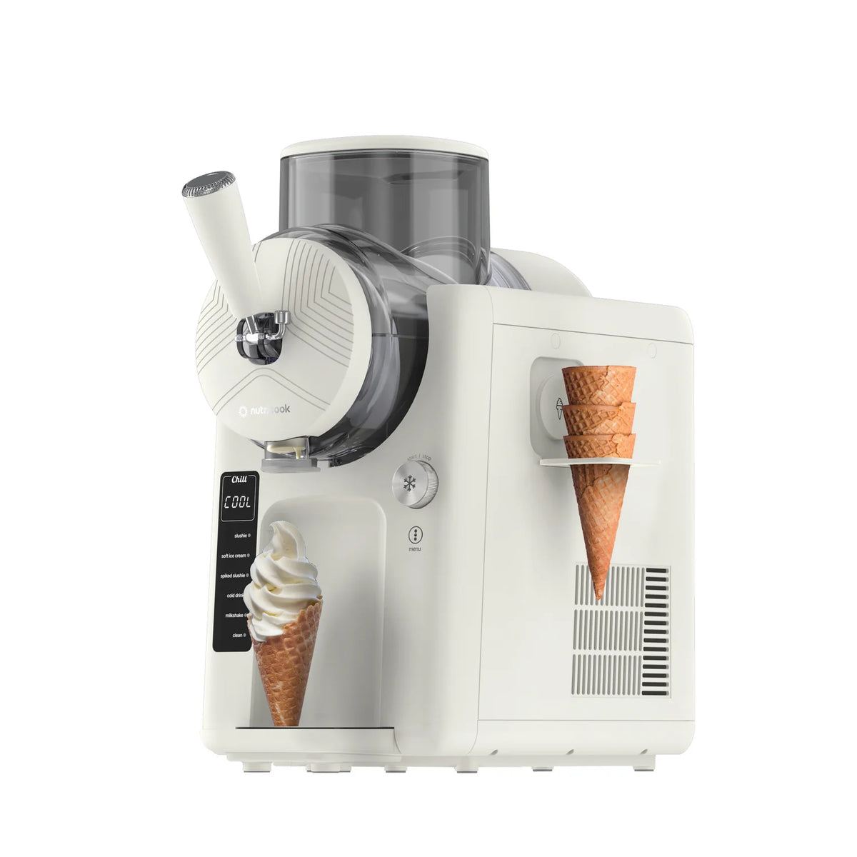 Nutricook Frost Ice Cream Maker, Slushie, Sorbet & Milkshake