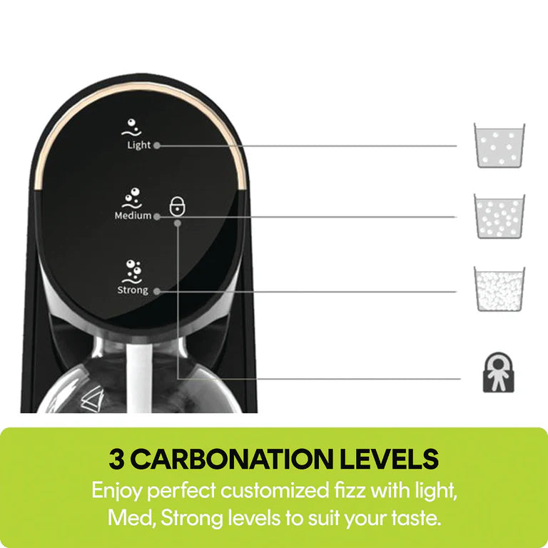 Nutricook Fizzi Soda Maker NC-FSM100 | One-Touch Carbonation