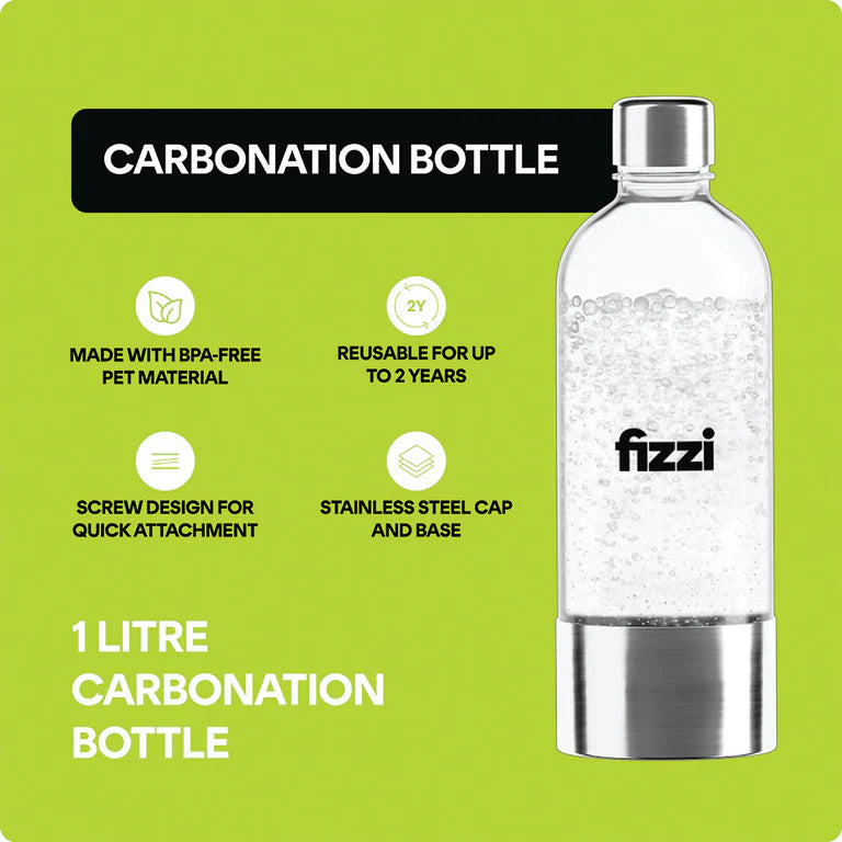 Nutricook Fizzi Soda Maker NC-FSM100 | One-Touch Carbonation