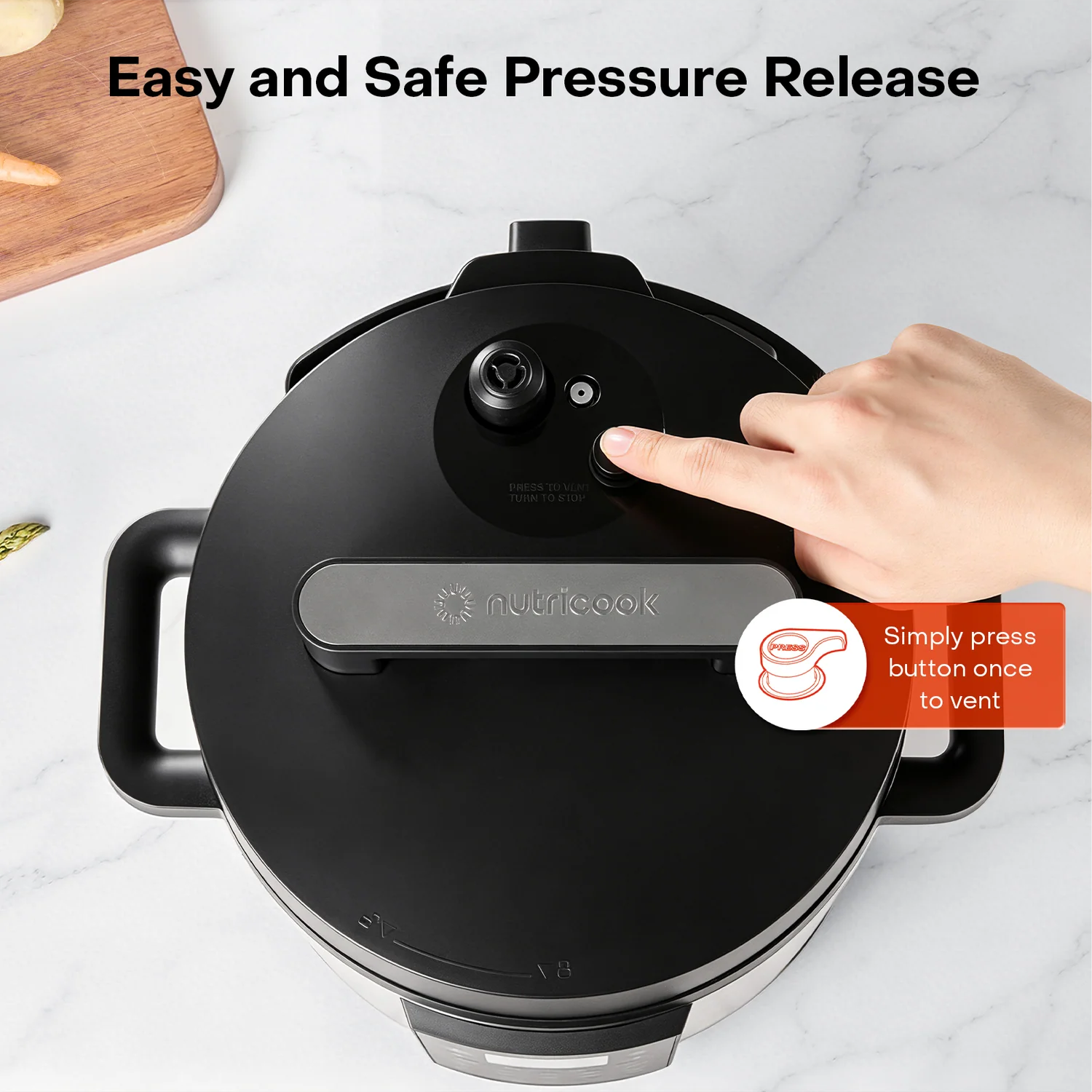 Nutricook Smart Pot 3 NC-SP320 | 12-in-1 Pressure Cooker | 6L | 1200W