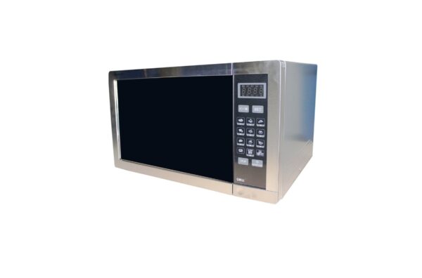Sharp Microwave 34l Mic1000w Grill 1100w, 8auto Cooking Menu'S, 5power Levels Silver