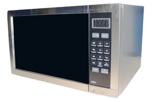 Sharp Microwave 34l Mic1000w Grill 1100w, 8auto Cooking Menu'S, 5power Levels Silver