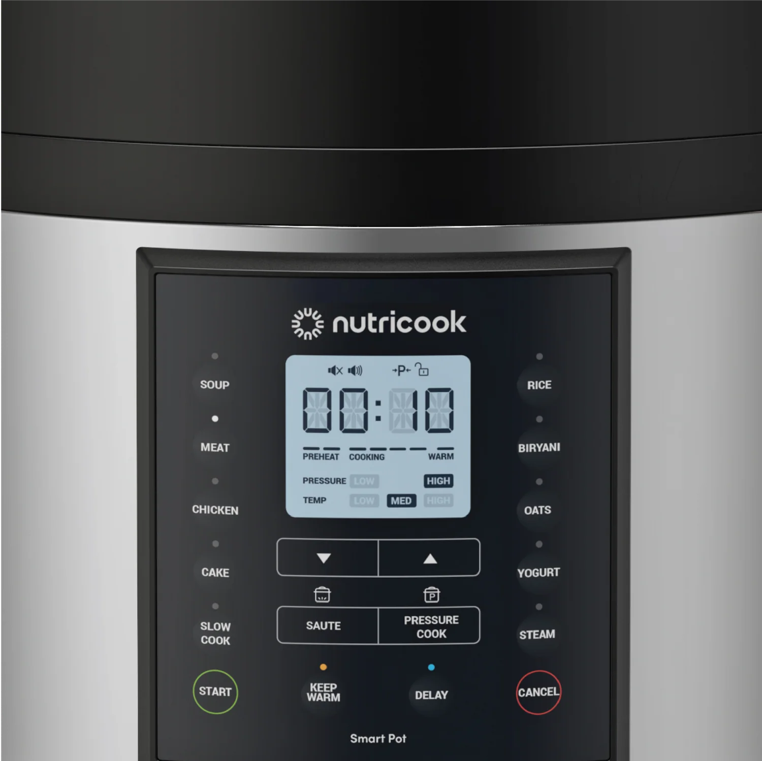 Nutricook Smart Pot 2 Plus 9.5L | 9-in-1 Electric Pressure Cooker | 1500W