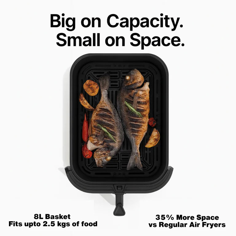Nutricook Nc-Afs330 Air Fryer Slim Xxl 3 -8L