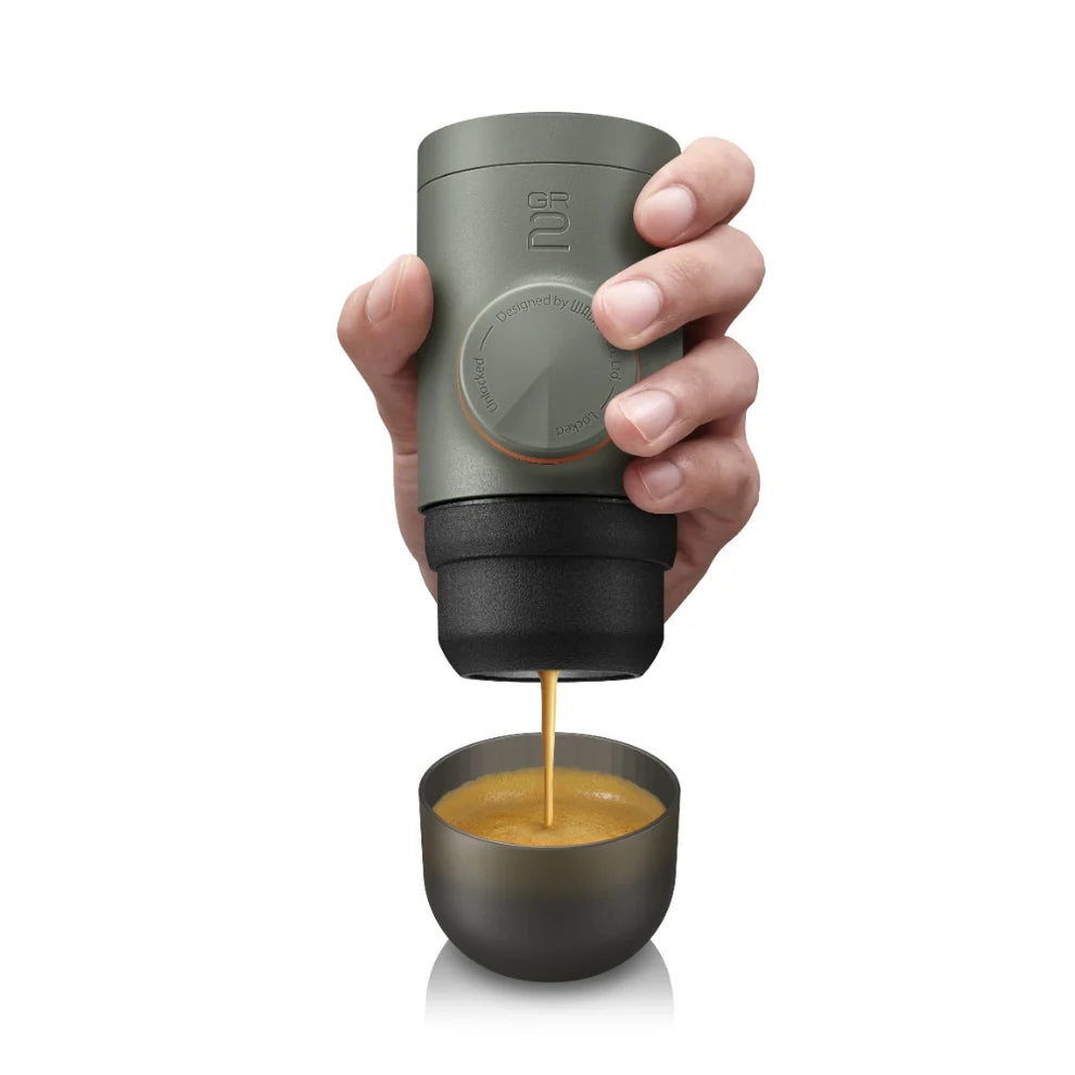 Wacaco -Minipresso Gr2 - Ground Coffee -Grey Olive