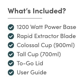 Nutribullet Ultra Personal Blender 1200W - Black